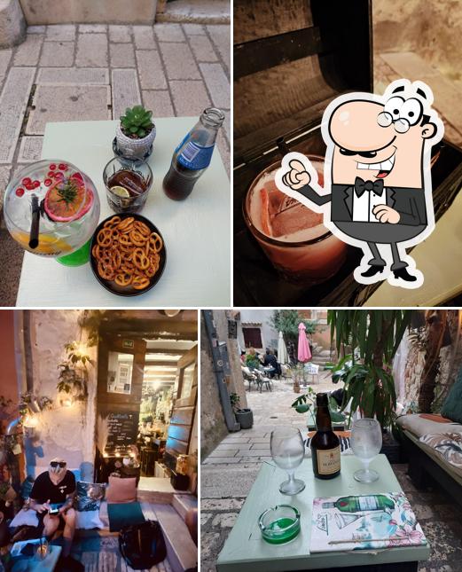 Dai un’occhiata alla immagine che mostra la interni e cibo di Cocktail Bar Limbo