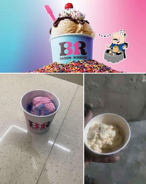 Food at Baskin Robbins - Ice Cream Desserts