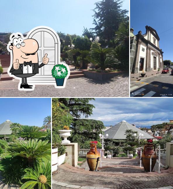 Gli esterni costituiscono una caratteristica importante di I Giardini di Villa Giulia - Location Eventi - Leonessa Experience