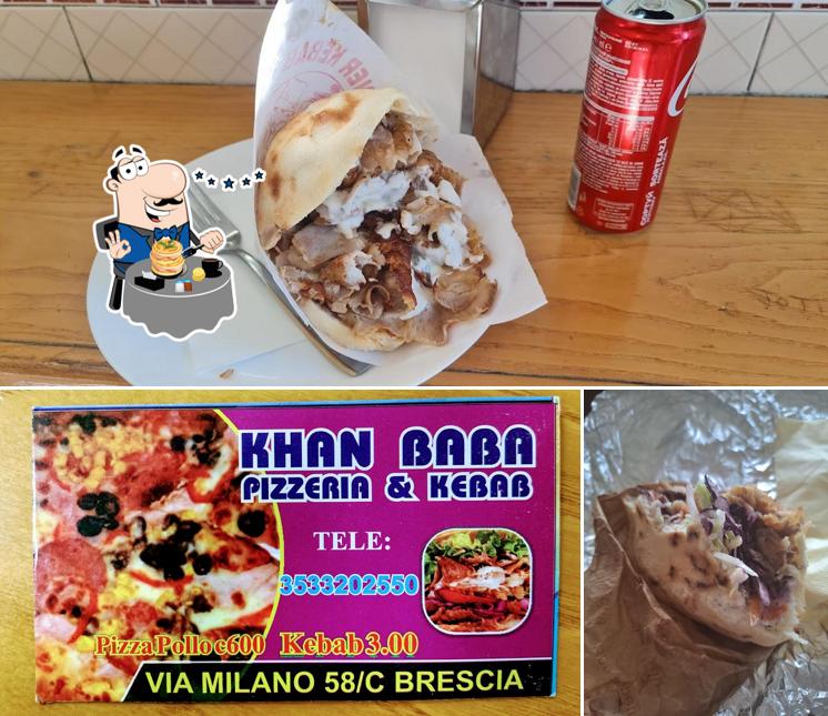 Panino con maiale stirato al KHAN BABA PIZZA & KEBAB