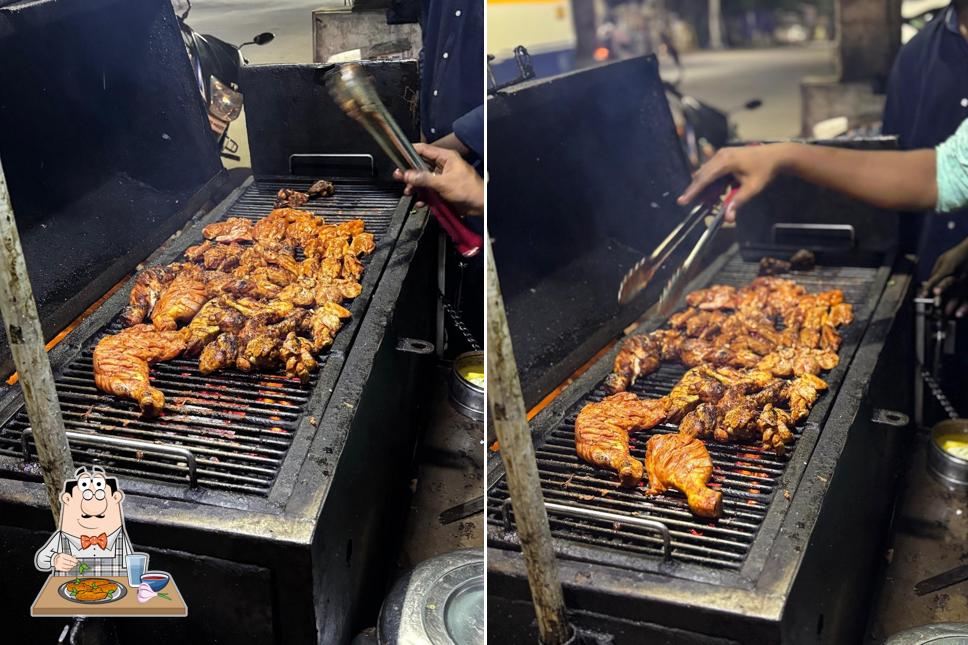 Chicken wings at Scooter bbq
