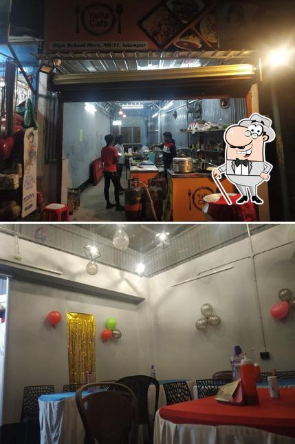 The exterior of YaRa Cafe