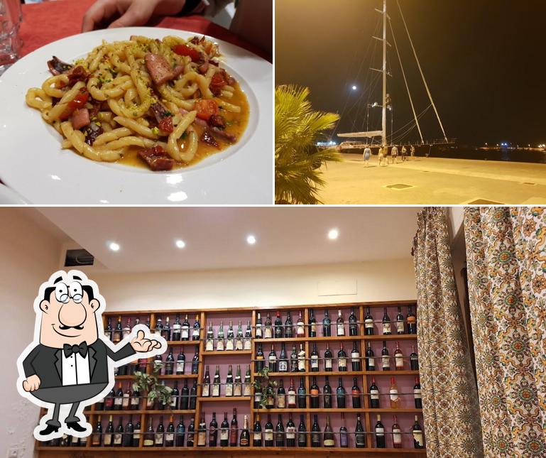 Gli interni di Osteria Vineria a Casa Mia