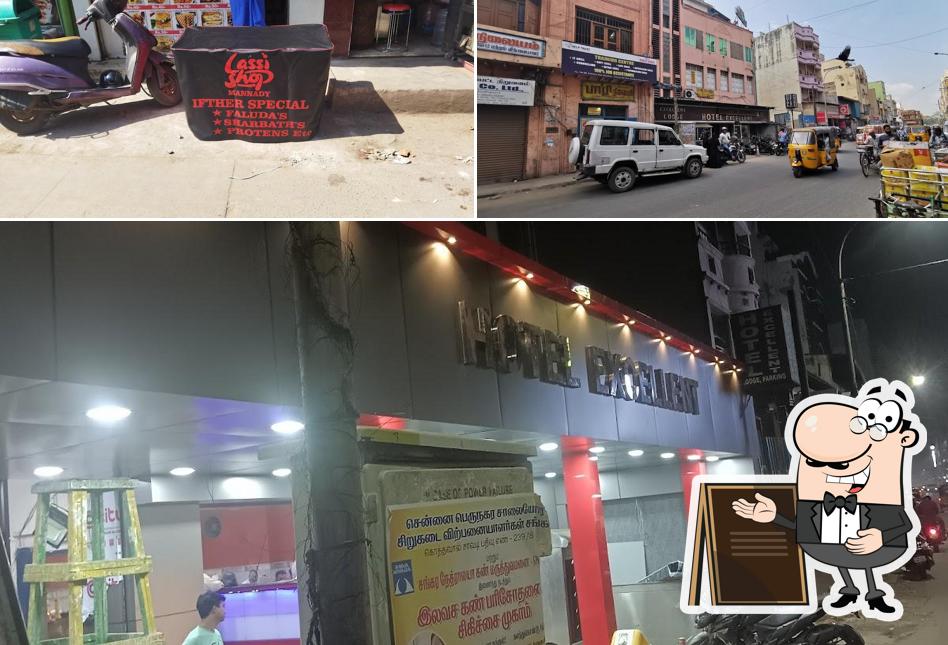 Take a look at the outside part of Hotel Excellent