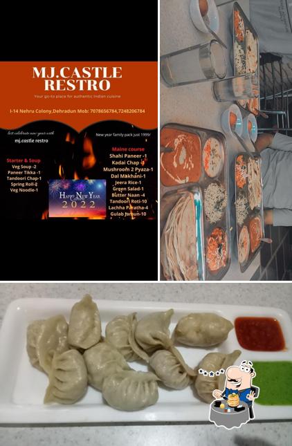 Food at MJ Castle Restro