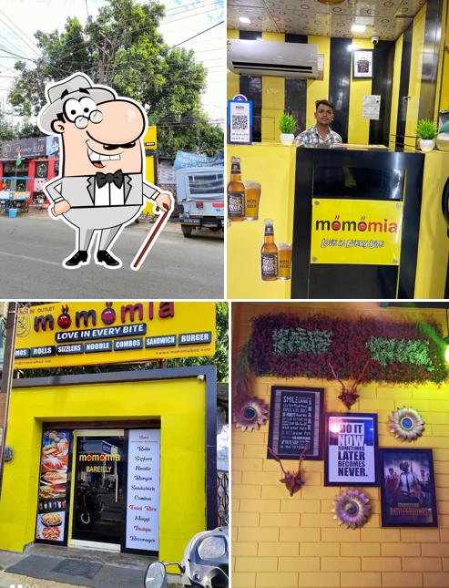 The exterior of MomoMia Rampur Garden Bareilly