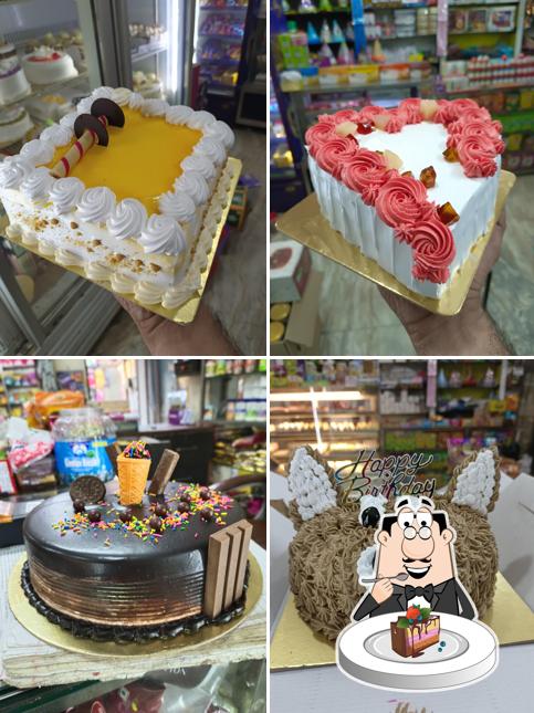 Chocolate cake at Tarun Bakery