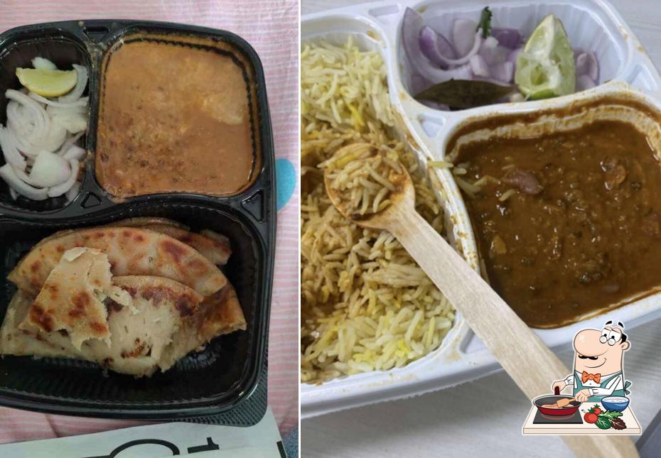 Chicken curry at Veg Meals by Lunchbox