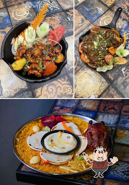 Meals at Arabian Chillies Restaurant