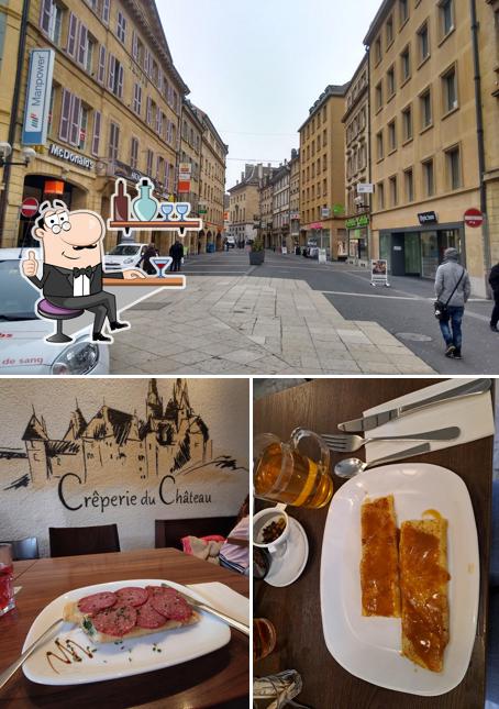 La immagine della interni e esterno di Crêperie du Château Sàrl