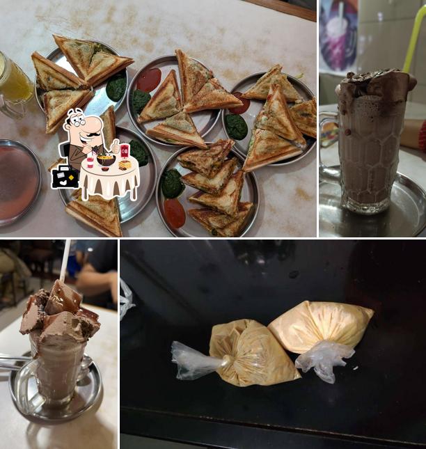 Chocolate mousse at Kesariya Juice Corner