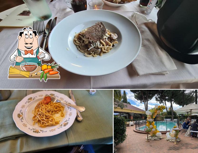 Spaghetti alla bolognese al Casale Della Regina