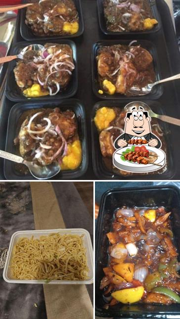 Food at 21 china town