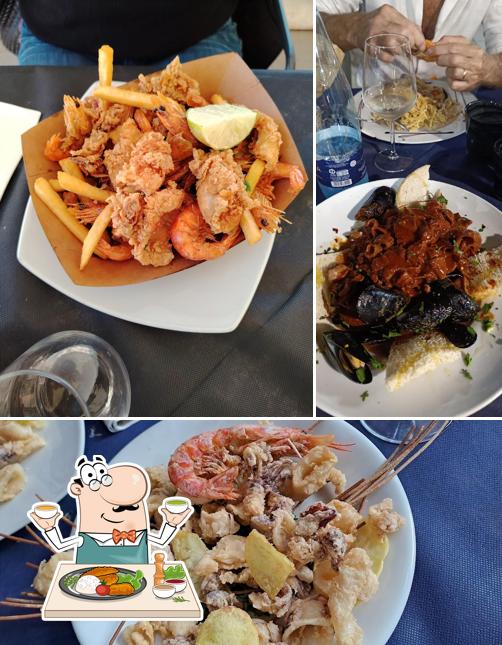 Calamari fritti al Ristorante Da qualche parte