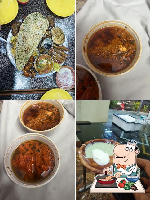 Chicken curry at Karims food