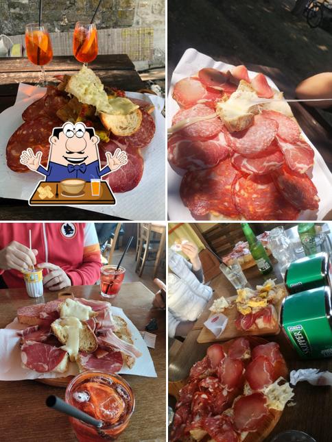 Cibo al Rifugio Guado Liscia