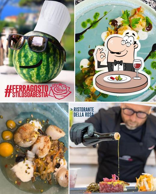 Platti al Ristorante Della Rosa