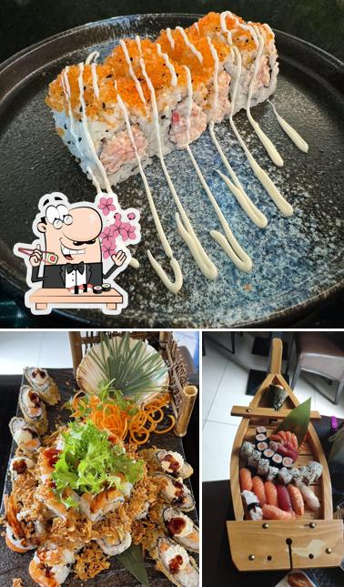 Prova le varie opzioni di sushi