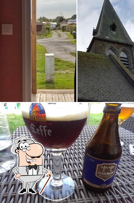 Voici l’image représentant la extérieur et nourriture sur Camping Le Pachy