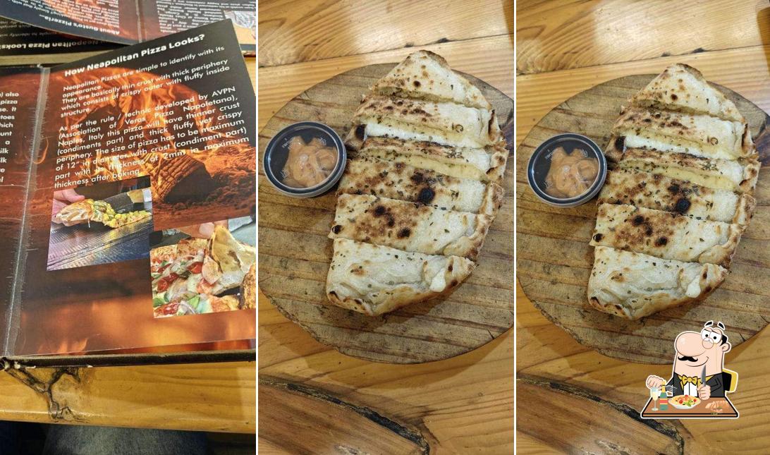 Food at Gusto's Pizzafe