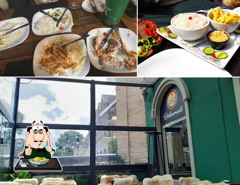 A foto do Lyon Bar e Restaurante’s comida e interior