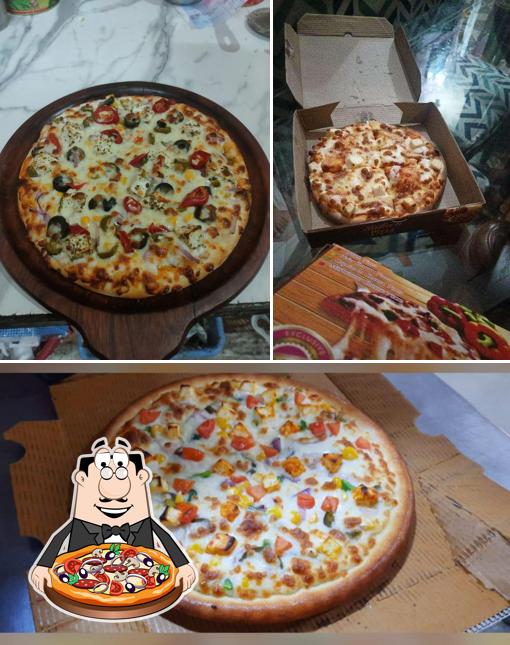 Try out different types of pizza