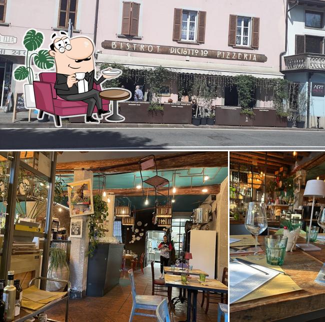 Dai un'occhiata agli interni di Ristorante Pizzeria Bistrot Diciotto10