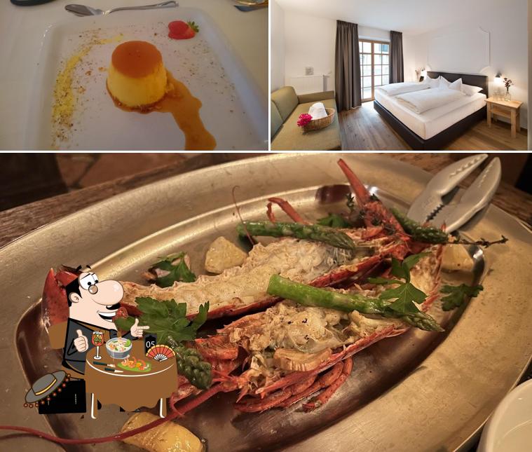Cibo al Ristorante Spangla