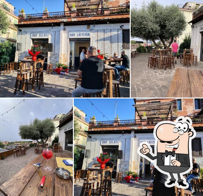 Gli interni di Bar Latteria