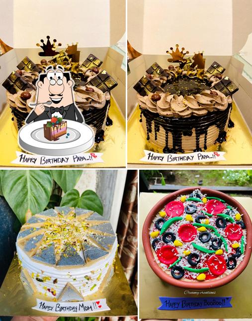 Chocolate cake at Creamy Creations by Shweta