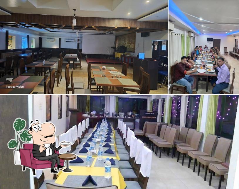 The interior of Dine & dash family restaurant