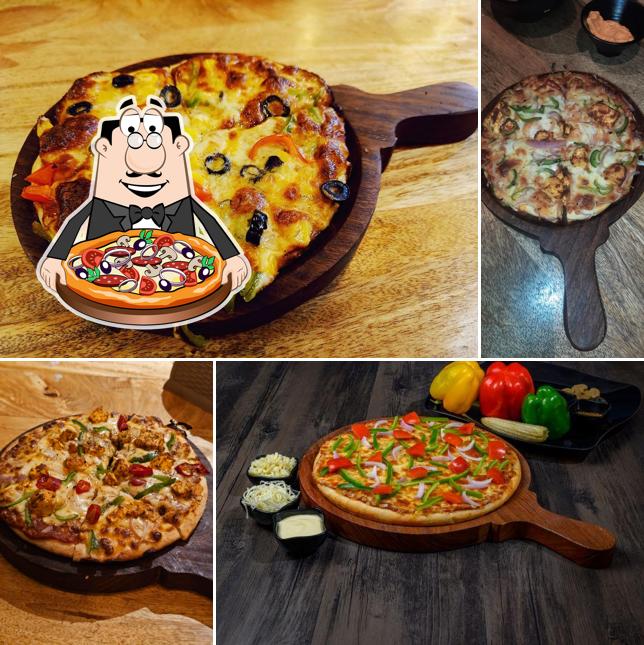 At Laziz Pizza(Craving Station), you can order pizza
