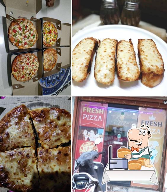 Garlic bread at Fresh Pizza