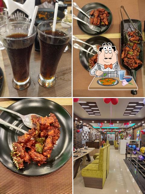 Chicken wings at Golden bowl