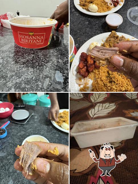 Meals at Hosanna Biriyani