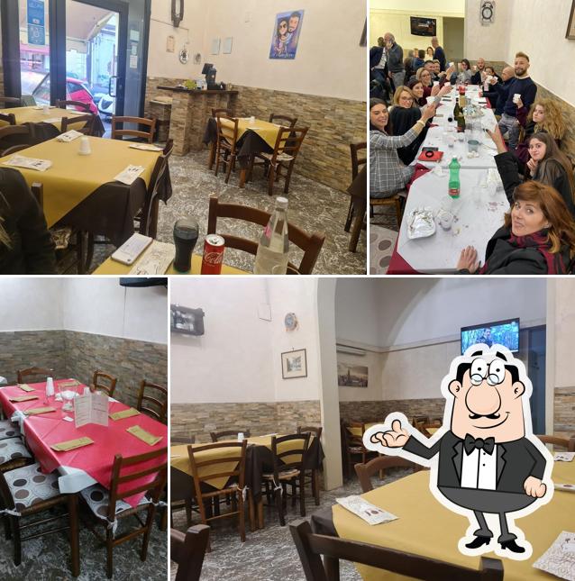 Gli interni di Il braciere di Franco e figli