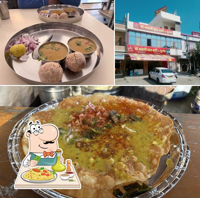 The restaurant's food and exterior