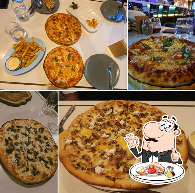 Get pizza at TAB - Thoughtful American Bistronomy