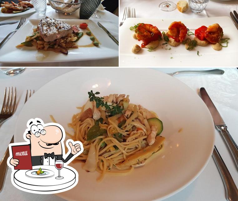 Platti al Ristorante Aquila nera