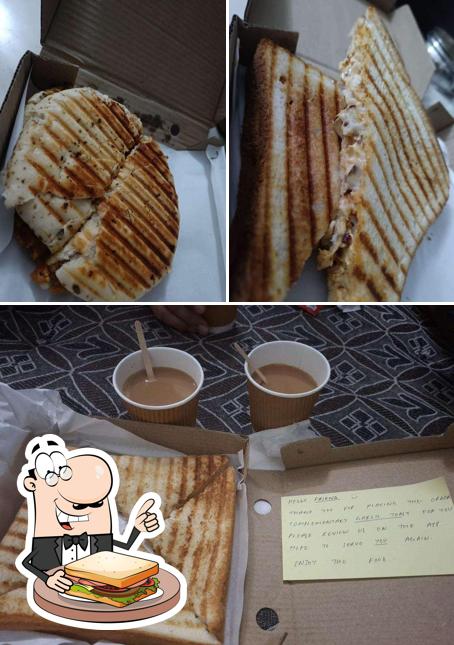 Grilled cheese sandwich at Gill Food Company