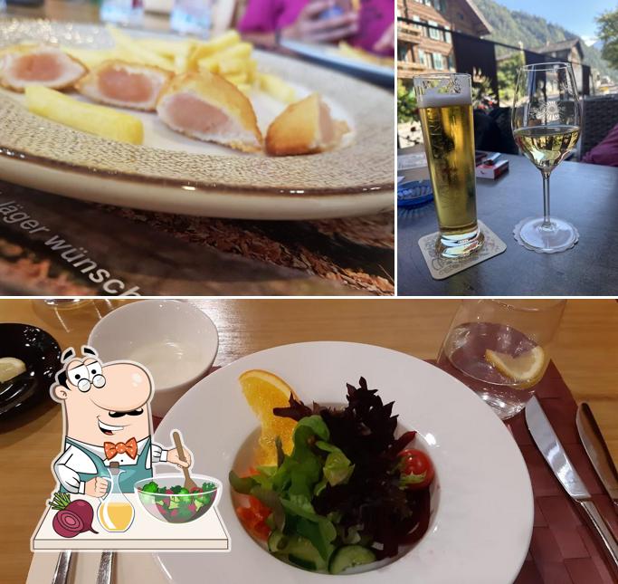 Insalata di barbabietole al Hotel Aletsch