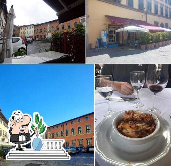 Goditi la vista dall'area esterna di Trattoria Canapone da Pablo