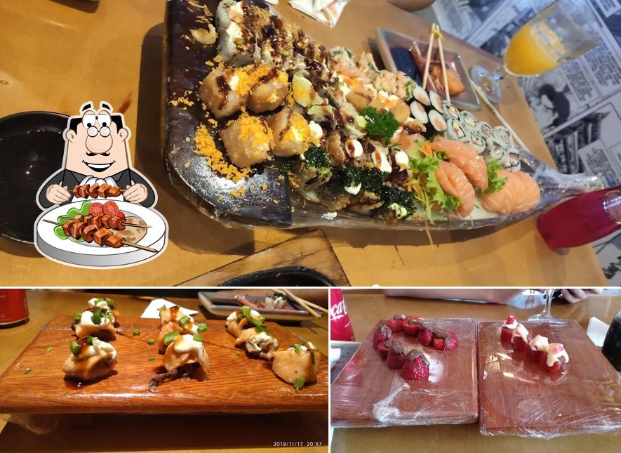 Platos en Rioshy Sushi Bar