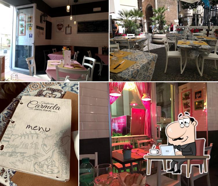 Gli interni di Trattoria da Carmela - Cucina tipica napoletana