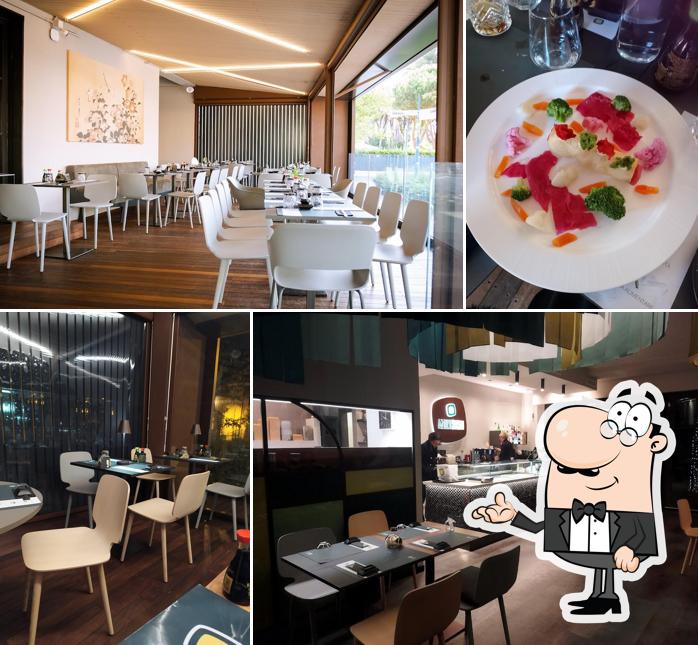Gli interni di Azuki Sushi Riccione