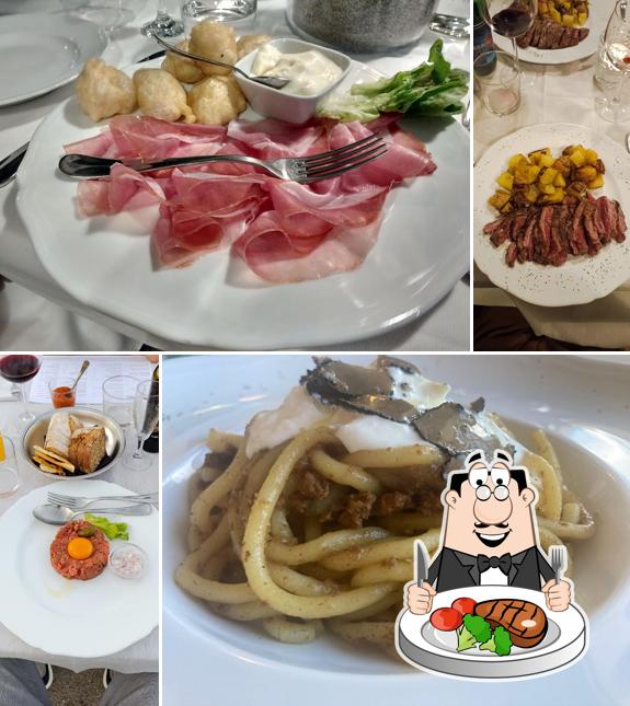 Bistecca al Ristorante Podere Petraia