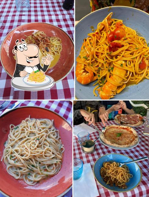 Spaghetti alla carbonara al Golf Club 60 Bibione · NUOVA GESTIONE