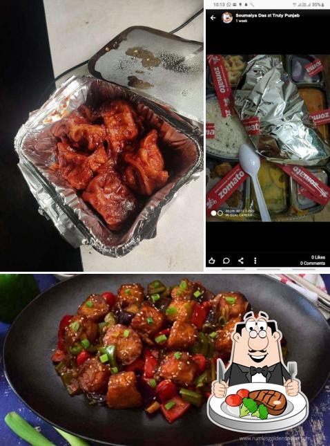 Get meat meals at Papa Roll's