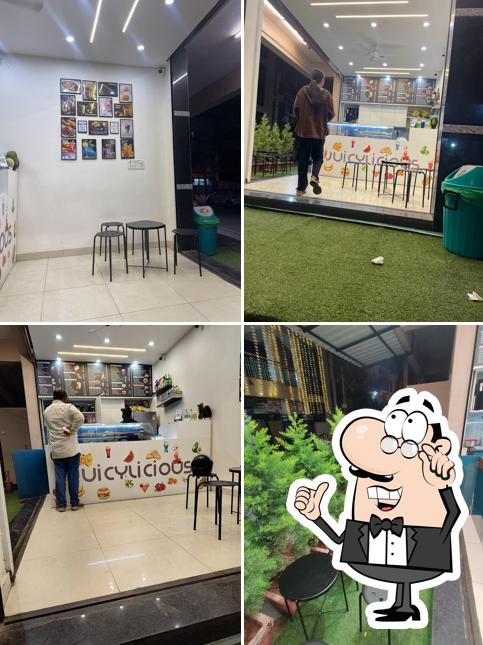 The interior of Juicylicious