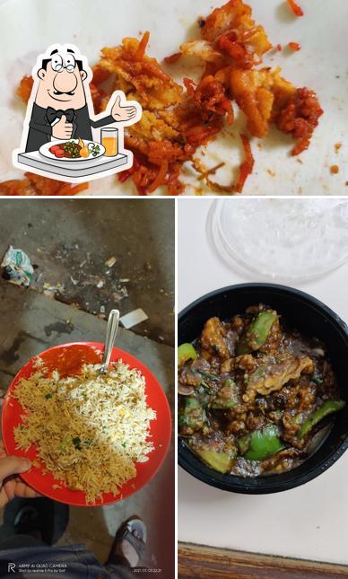 Food at M.M Fast Food Corner